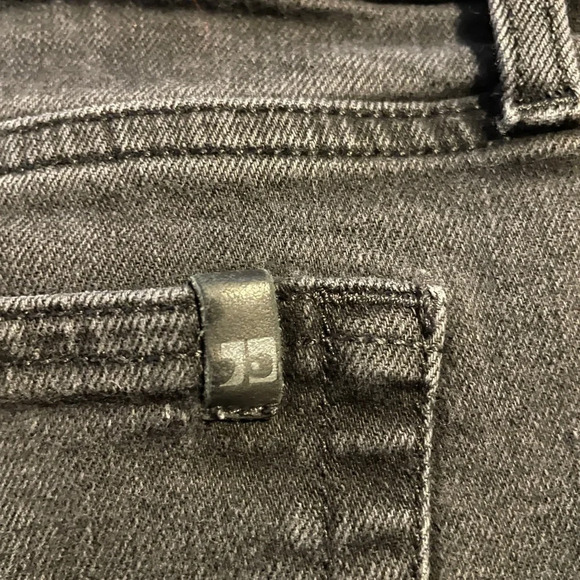 Joes Jeans Vintage Black Raw Hem Straight Leg Denim Jeans 38 Basic Comfy Casual - Picture 4 of 10